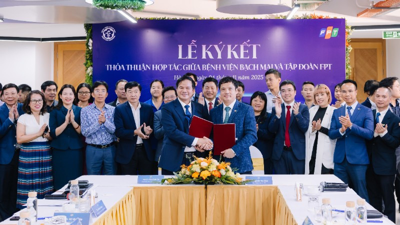 Hợp tác ứng dụng AI trong khám chữa bệnh, quản trị bệnh viện và phát triển nguồn nhân lực